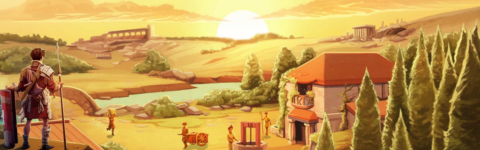 Romestead: Koop-Survival und Städtebau nach dem Fall Roms · Early Access